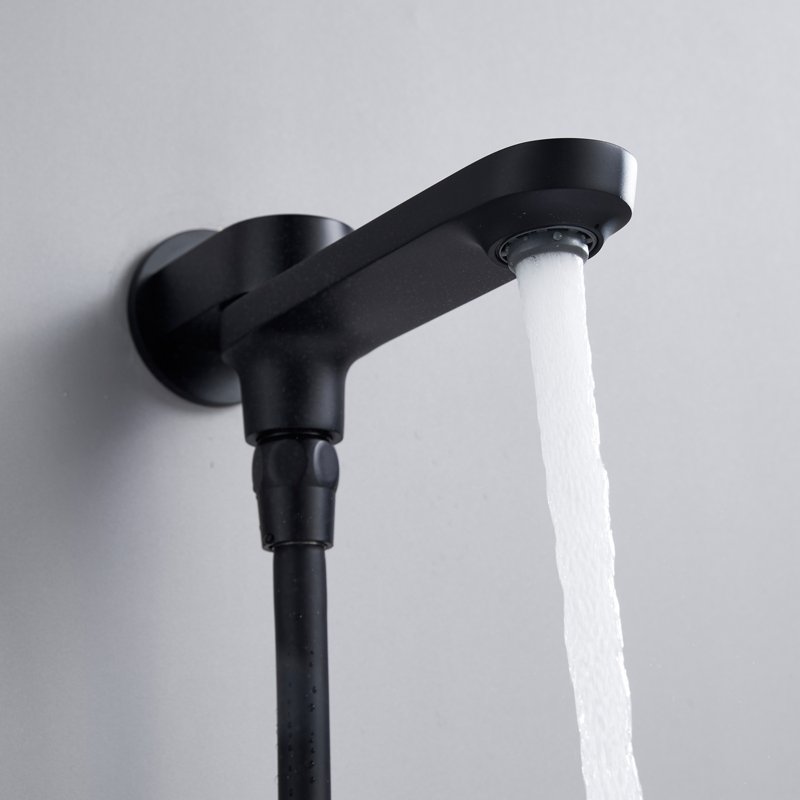 Душевая система встраиваемая Shevanik S4335H, черный