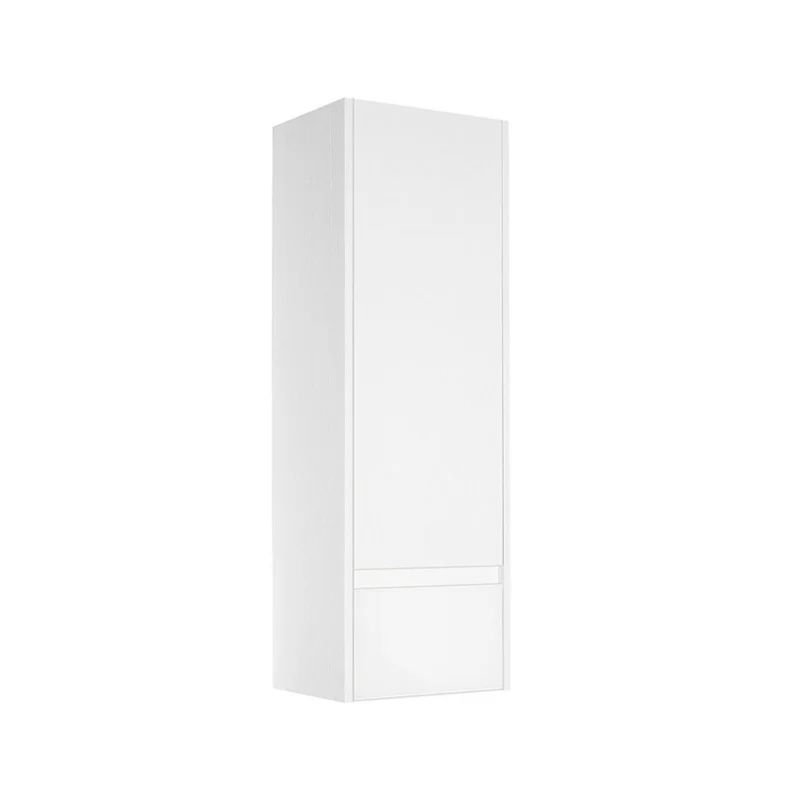 Шкаф пенал Style Line 36 Plus ЛС-00000672 подвесной Белая Осина Белый лакобель