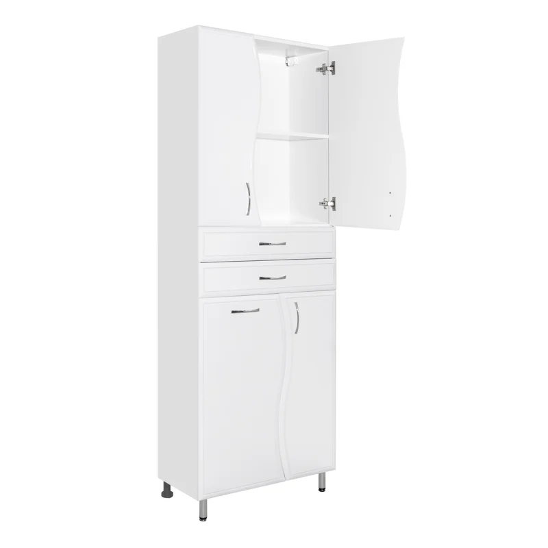 Шкаф пенал Style Line Волна 70 ЛС-000010050 Белый