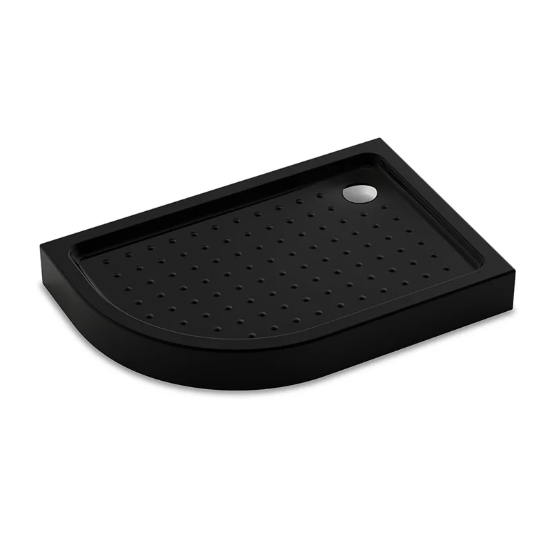 Душевой поддон Veconi Tezeo Acrylic TZ-55RB, 1200x800x150, акрил, черный