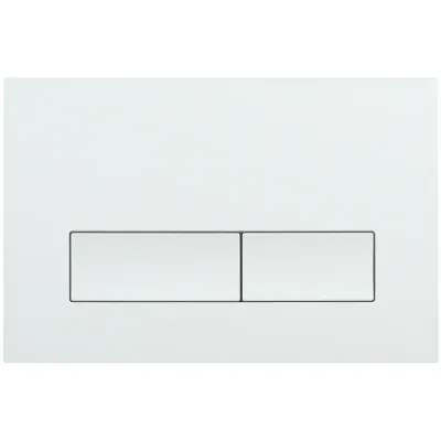 Кнопка смыва Veconi FLUSH V1, FLV1-W, 240х162х9, пла...