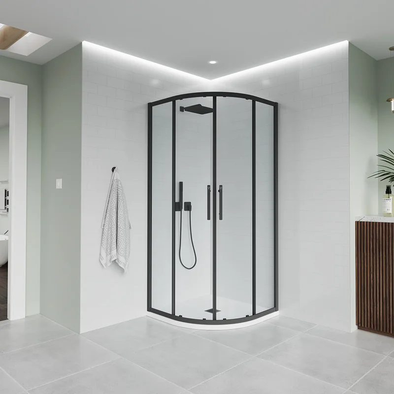 Душевой угол Veconi Evo 200 B, 900х900x1950, черный матовый, прозрачное стекло E2-B-9090-01-C9 Душевой угол Veconi Evo 200 B, 900х900x1950, черный матовый, прозрачное стекло E2-B-9090-01-C9