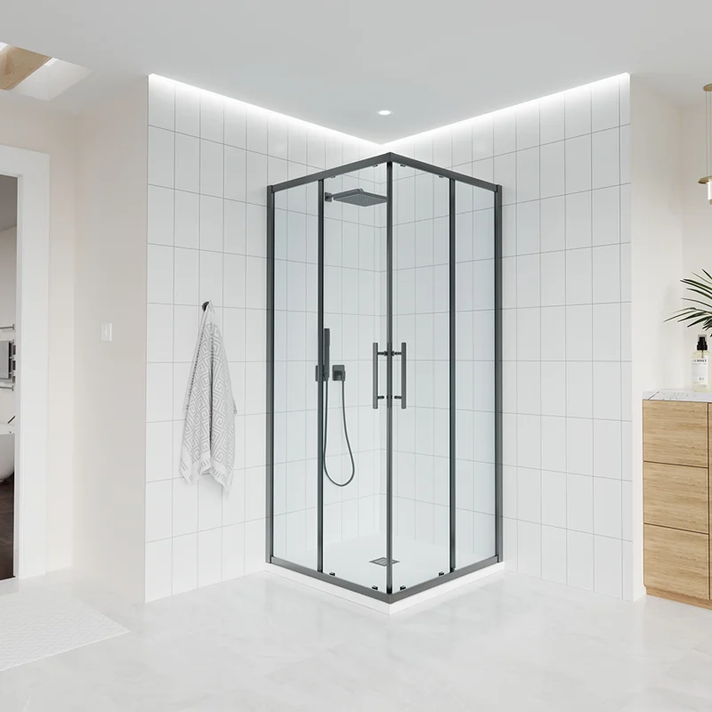 Душевой угол Veconi Evo 300 GR 1200х900x1950, графит брашинг, прозрачное стекло E3-GR-12090-01-C9 Душевой угол Veconi Evo 300 GR 1200х900x1950, графит брашинг, прозрачное стекло E3-GR-12090-01-C9