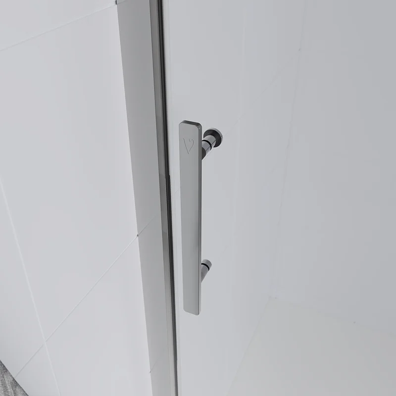 Душевая дверь Veconi Evo 100 CH, 1300x1950, Хром, стекло прозрачное