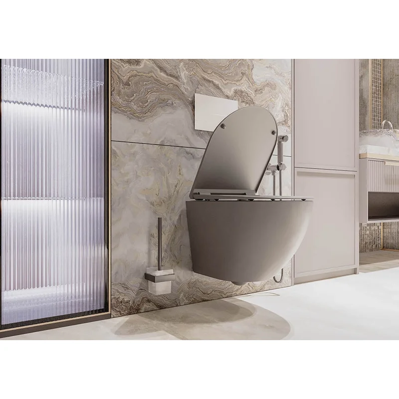 Унитаз подвесной Veconi Moro VMO-48TGr