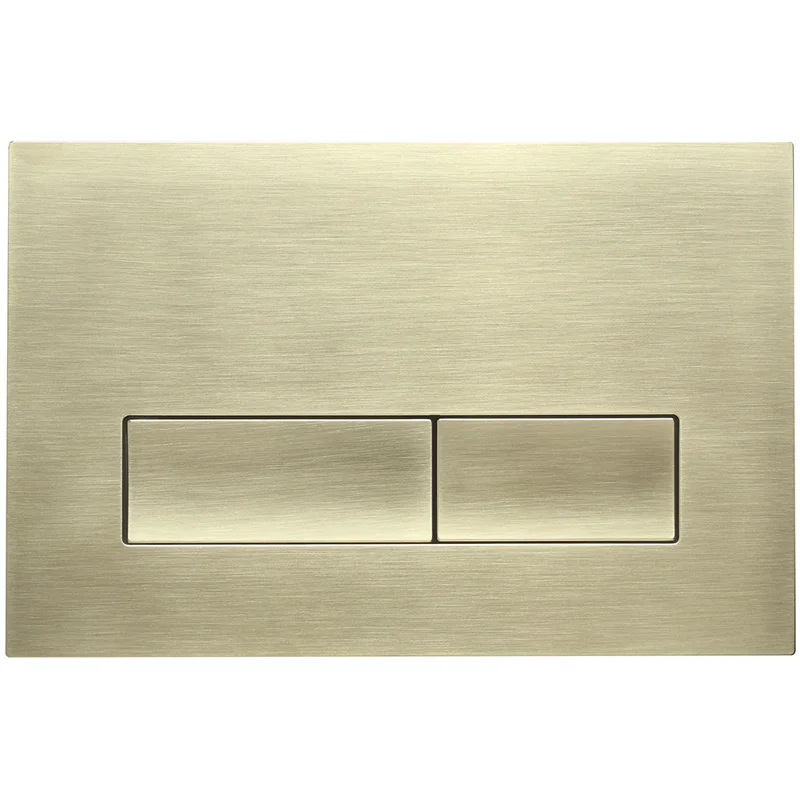Кнопка смыва Veconi FLUSH V1, FLV1-G, 240х162х9, пластик, золото брашинг Кнопка смыва Veconi FLUSH V1, FLV1-G, 240х162х9, пластик, золото брашинг