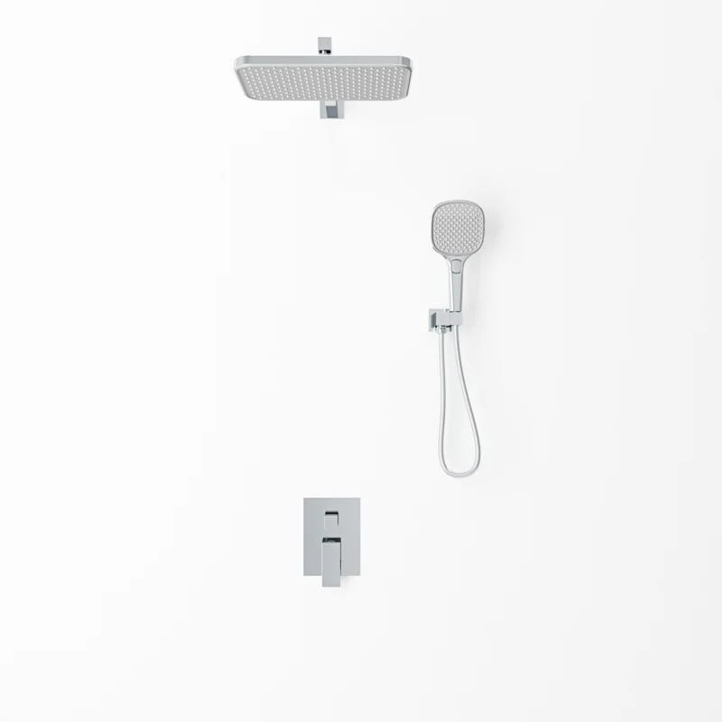 Встраиваемая душевая система Veconi  AVELLA, Хром глянец