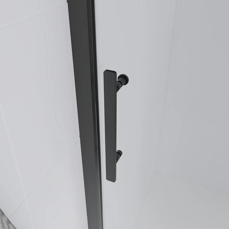 Душевая дверь Veconi Evo 100 GR, 1500x1950, графит брашинг,  стекло тонированное матовое