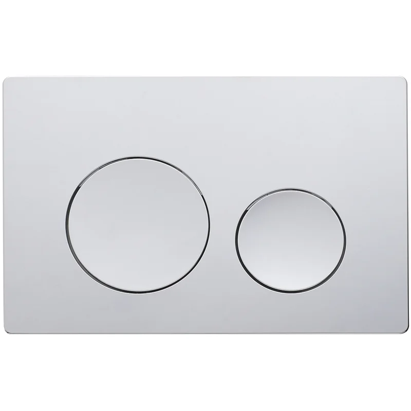 Кнопка смыва Veconi FLUSH V2, FLV2-C, 240х162х10, пластик, хром глянец Кнопка смыва Veconi FLUSH V2, FLV2-C, 240х162х10, пластик, хром глянец