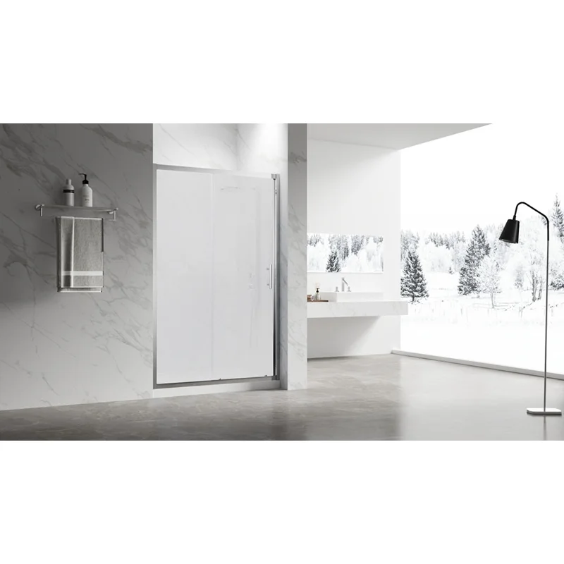 Душевая дверь Veconi Vianno VN-55M, 1000x1950, Хром, стекло матовое