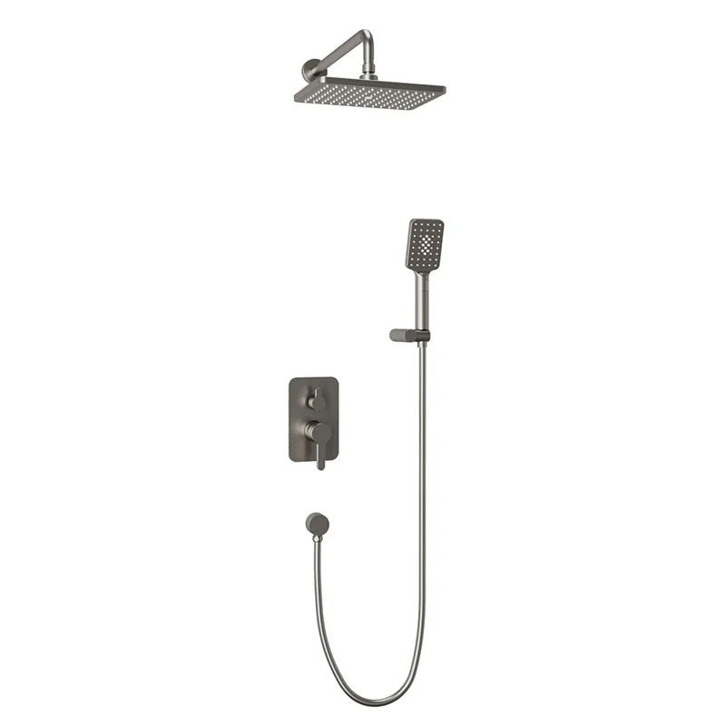 Встраиваемая душевая система Veconi  VERONA, Графит брашинг