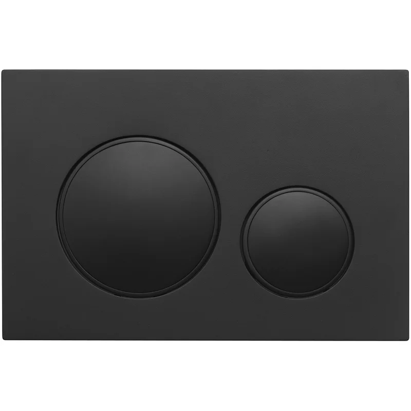 Кнопка смыва Veconi FLUSH V10, FLV10-B, 240х162х7, пластик, чёрный матовый Кнопка смыва Veconi FLUSH V10, FLV10-B, 240х162х7, пластик, чёрный матовый