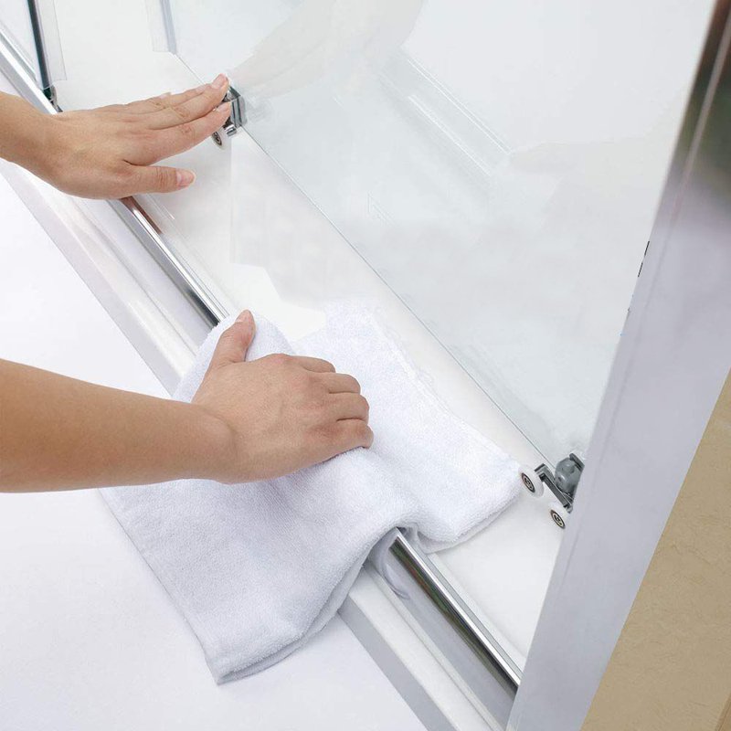 Душевой угол Veconi Rovigo RV-055BT, 1100х900х1950, черный матовый, тонированное стекло RV055BT-11090-05-C8