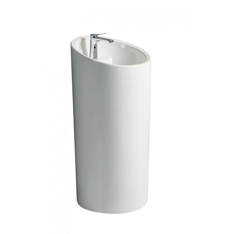 Раковина WeltWasser Leerbach 4546 GL-WT 10000013340 белая глянцевая Раковина WeltWasser Leerbach 4546 GL-WT 10000013340 белая глянцевая