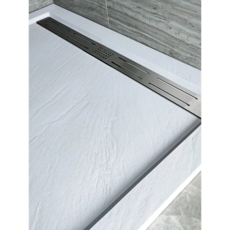 Душевой поддон из искусственного камня WeltWasser WW TRS 12080 STONE-WT 120x80 10000004373 Белый