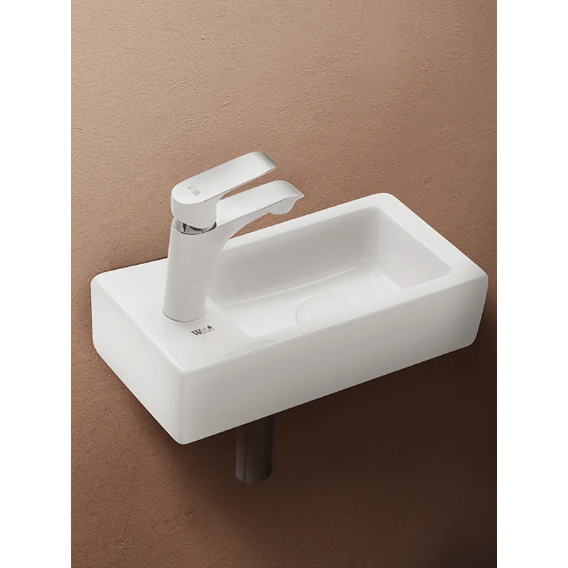 Раковина WeltWasser Aisbach 5092 L 37 10000003872 Белый глянец