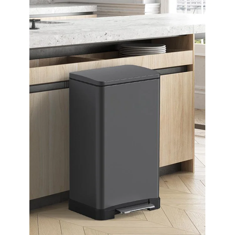 Ведро для мусора WeltWasser WW ME Lassy TG 12L 10000006129 Серое матовое