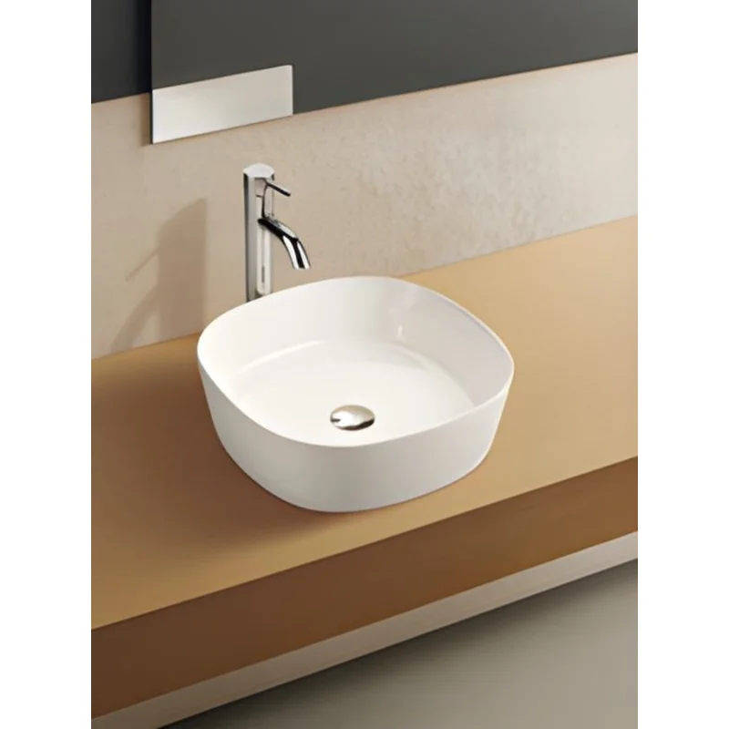 Раковина-чаша WeltWasser Elbach 2198 43 10000003841 Белый глянец