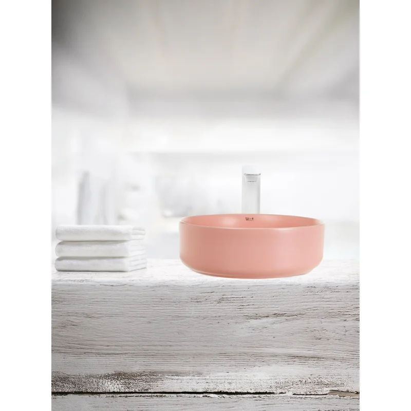 Раковина-чаша WeltWasser Elbach 3134 MP 35 10000004515 Розовая матовая