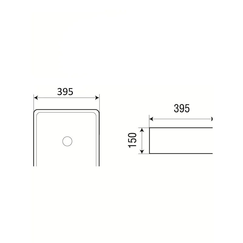 Раковина-чаша WeltWasser Elbach 20755 40 10000003839 Белый глянец