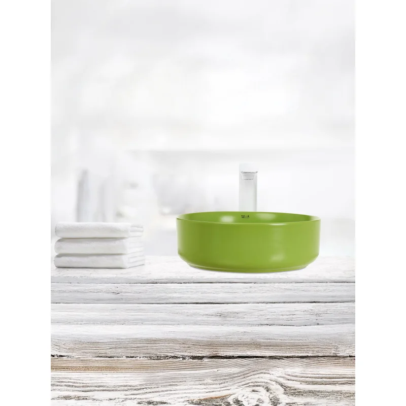 Раковина-чаша WeltWasser Elbach 3134 MGG 35 10000004517 Салатовая матовая