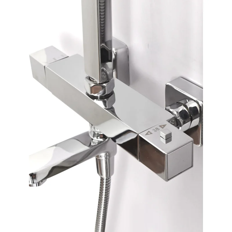 Душевая система WeltWasser TS 5280 10000001732 с термостатом Хром