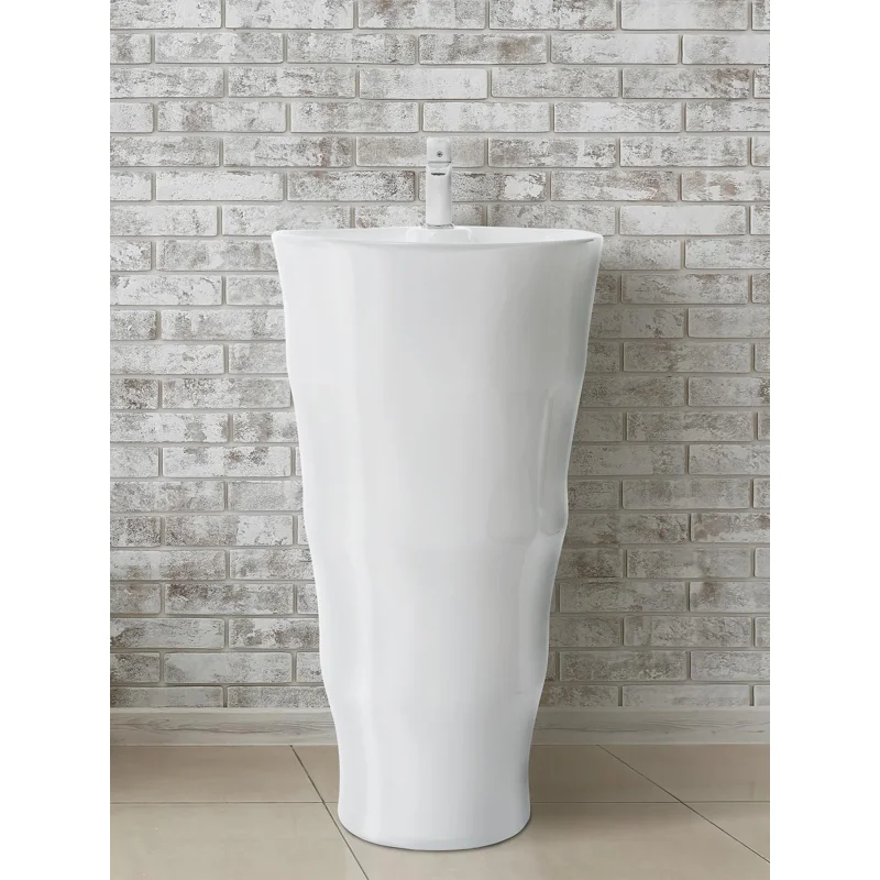 Раковина WeltWasser Leerbach 4242 GL-WT 42 10000005493 Белый глянец