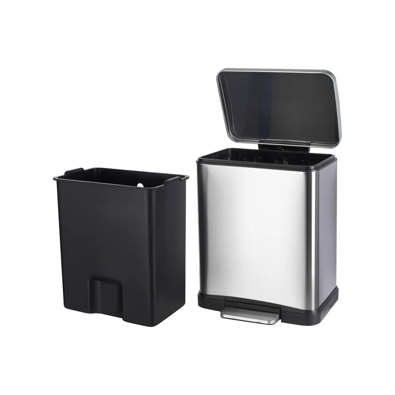 Ведро для мусора WeltWasser WW ME Lassy MT 30L 10000009935 Матовая сталь