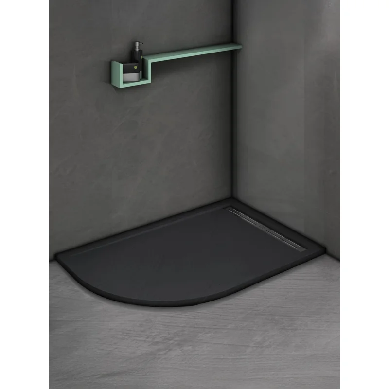 Экран для поддона WeltWasser SKR12080-BL L 118х118 10000004425 черный