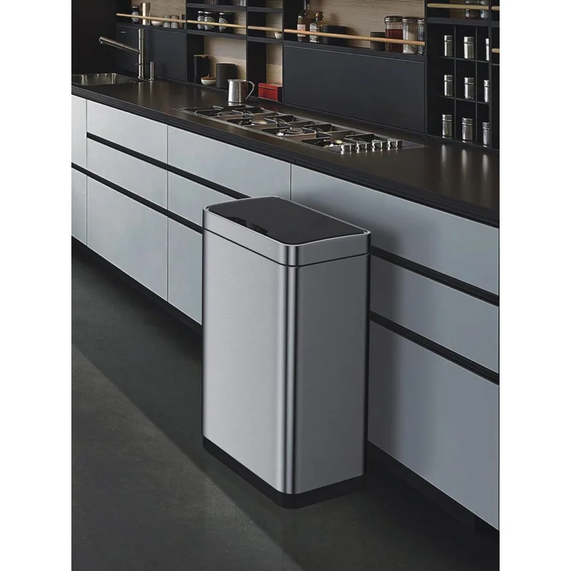 Ведро для мусора WeltWasser WW Vegas BL 30L 10000011276 сенсорное Черный матовый