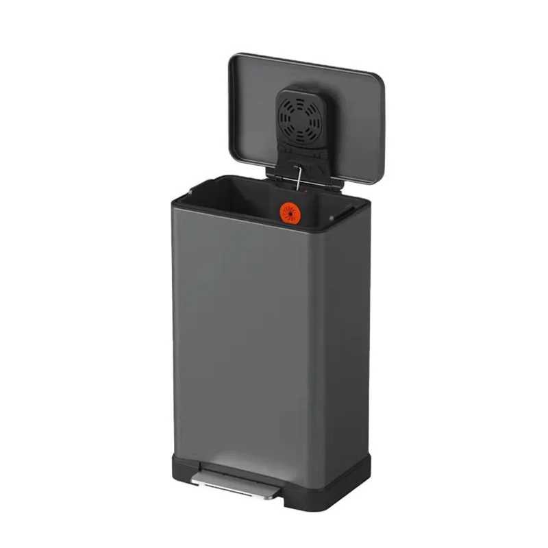 Ведро для мусора WeltWasser WW ME Lassy MT 12L 10000006128 Хром матовый