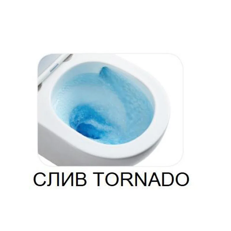 Унитаз компакт WeltWasser Salzbach 011 GL-WT 10000011688 с бачком и сиденьем Микролифт