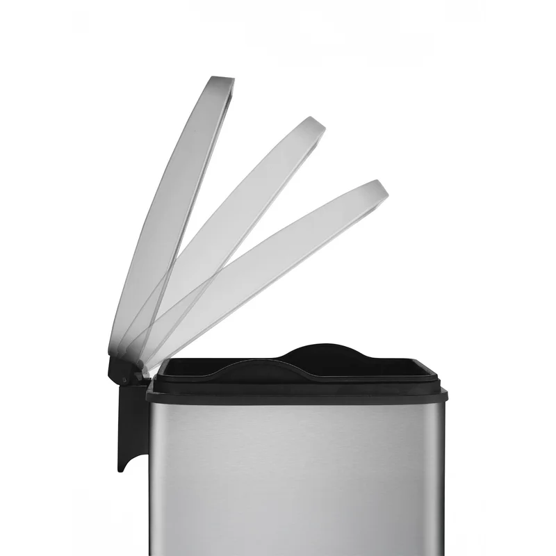 Ведро для мусора WeltWasser WW ME Wally MT 9L 10000006132 Хром матовый