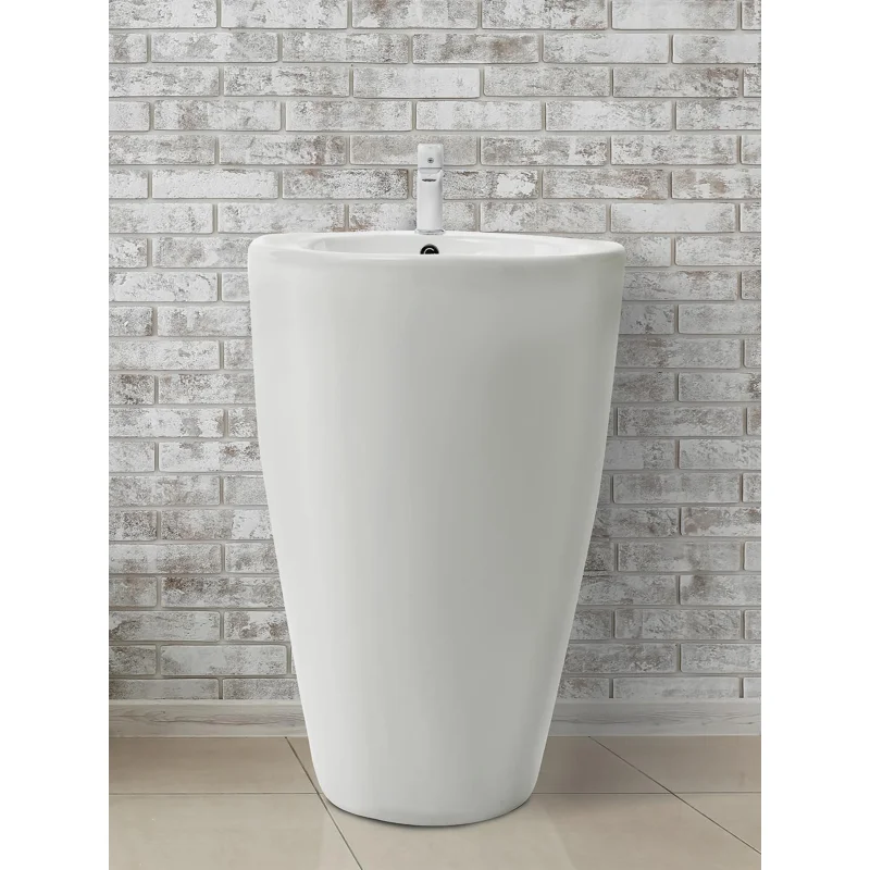 Раковина WeltWasser Leerbach 3838 GL-WT 38 10000005489 Белый глянец