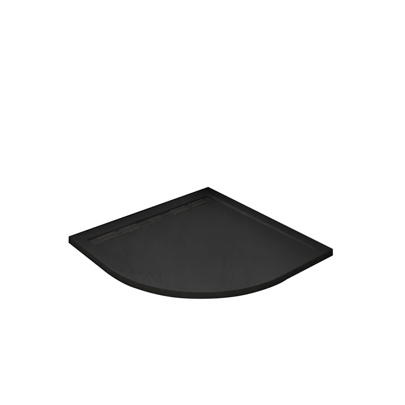 Душевой поддон из искусственного камня WeltWasser WW TRR 100 STONE-BL 100x100 10000004386 Черный