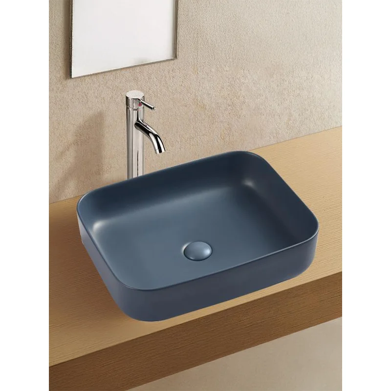 Раковина-чаша WeltWasser Elbach 2195 MNB 50 10000005603 Синяя матовая