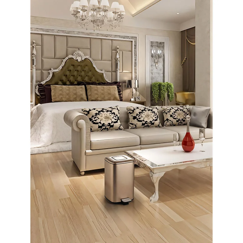 Ведро для мусора WeltWasser Mila CG 9L педальное 10000001968 Шампань Золото