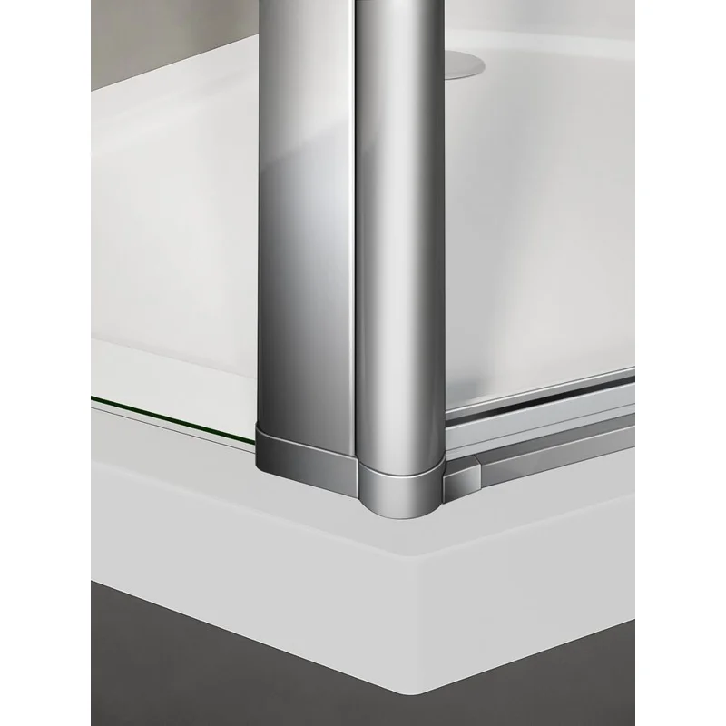 Душевой уголок WeltWasser WW300 PI 90x90 10000001881 профиль Хром стекло прозрачное