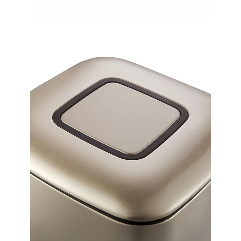 Ведро для мусора WeltWasser Mila CG 9L педальное 10000001968 Шампань Золото