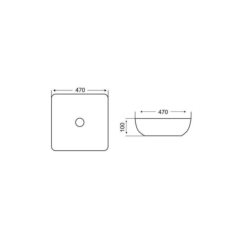 Раковина-чаша WeltWasser Elbach 21833 47 10000004577 Белый глянец