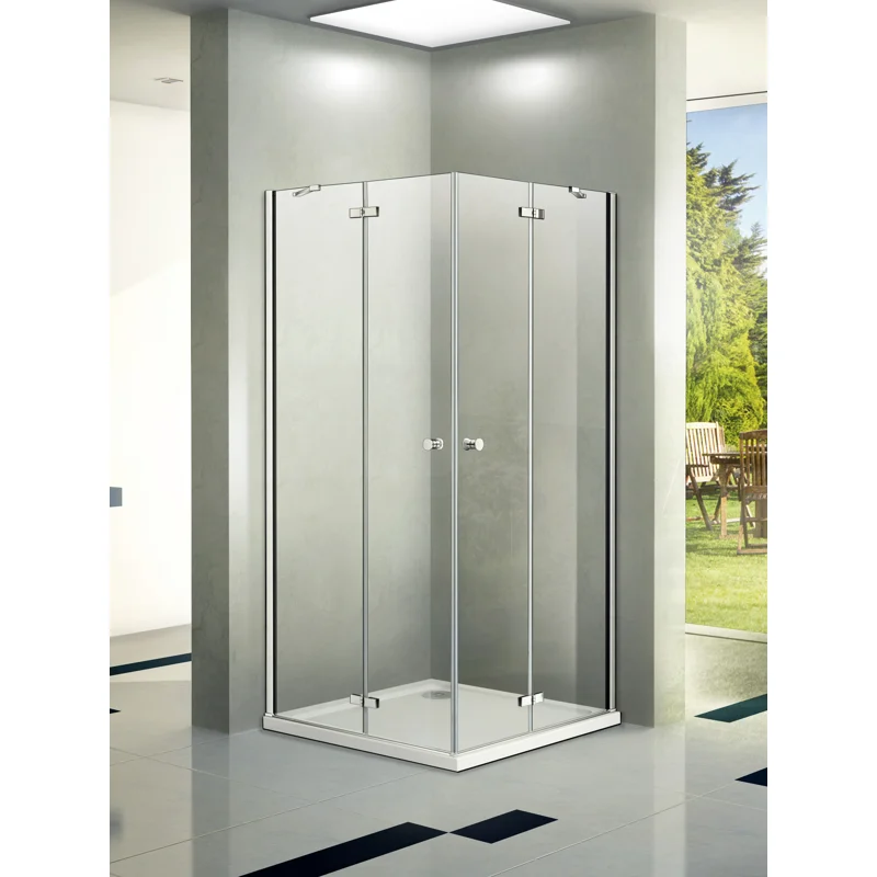 Душевой уголок WeltWasser WW200 Q22 100x100 10000002933 профиль Хром стекло прозрачное Душевой уголок WeltWasser WW200 Q22 100x100 10000002933 профиль Хром стекло прозрачное
