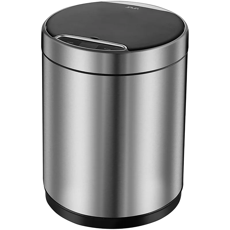 Ведро для мусора WeltWasser Kidy BL 9L 10000003977 сенсорное Черное матовое