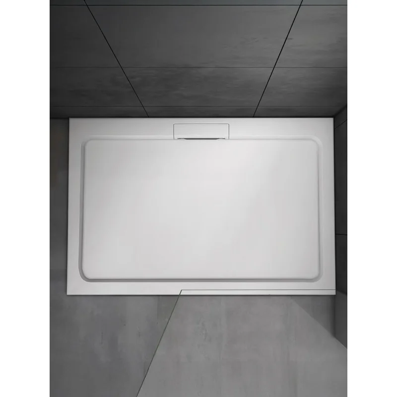 Душевой поддон из искусственного камня WeltWasser TR S 100x80 10000001886 Белый