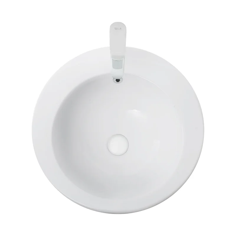 Раковина WeltWasser Leerbach 3838 GL-WT 38 10000005489 Белый глянец