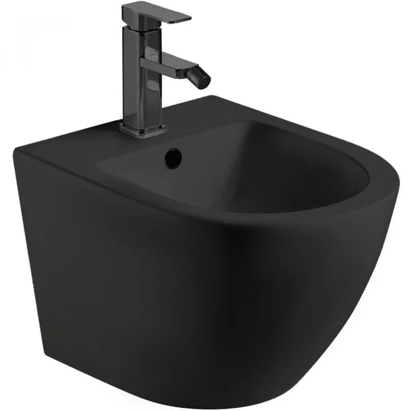Биде WeltWasser Merzbach 005 MT-BL 10000003715 подвесное Черное матовое Биде WeltWasser Merzbach 005 MT-BL 10000003715 подвесное Черное матовое