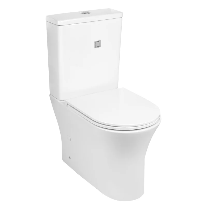 Унитаз компакт WeltWasser Telbach 001 GL-WT 10000003776 Белый глянец с бачком и сиденьем Микролифт