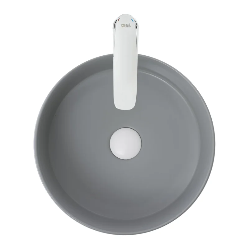 Раковина-чаша WeltWasser Elbach 3134 MFG 35 10000004513 Светло-серая матовая