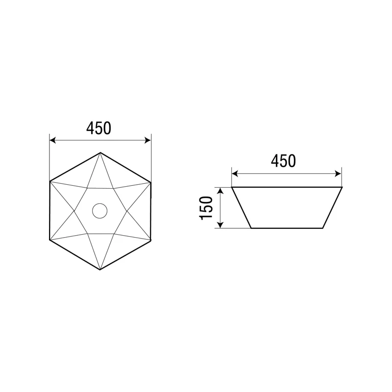 Раковина-чаша WeltWasser Elbach 1140 45 10000003837 Белый глянец