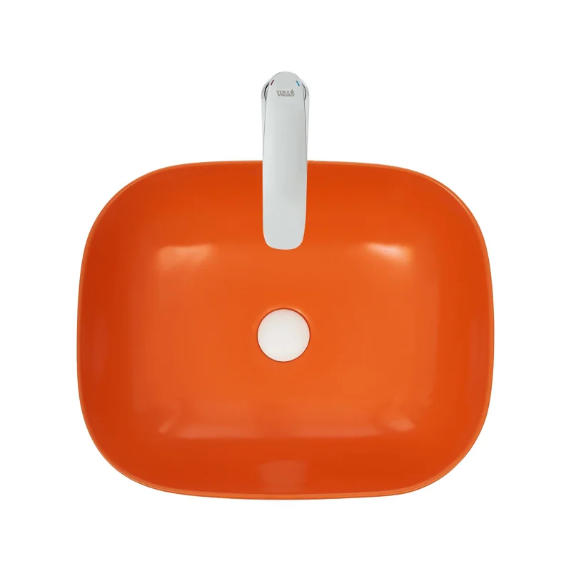 Раковина-чаша WeltWasser Elbach 2143 MO 49 10000004526 Оранжевая матовая