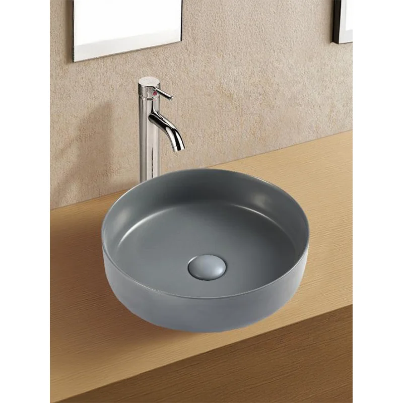 Раковина-чаша WeltWasser Elbach 3134 MDG 35 10000004516 Темно-серая матовая